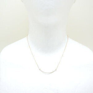 TIFFANY Smile Necklace Diamond Yellow Gold